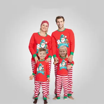 2020 Family Matching Sleepwear Clothes Mother Father Kids Cartoon Print Pajamas Christmas Mom and Me Warm Nightwear Clothing
2020 Family Matching Sleepwear Clothes Mother Father Kids Cartoon Print Pajamas Christmas Mom and Me Warm Nightwear Clothing
