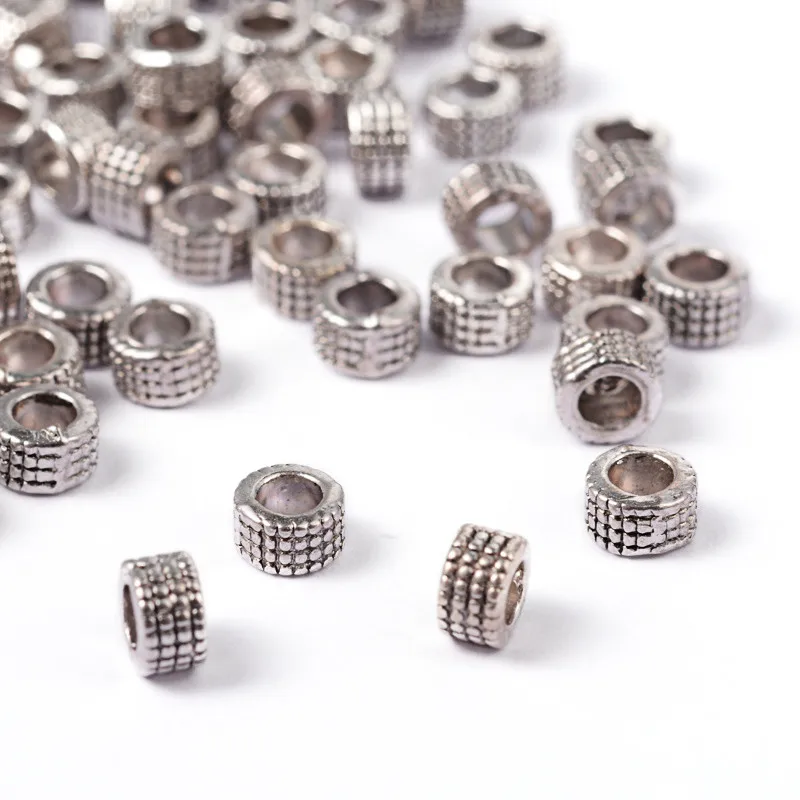 100pcs 5x3mm Tibetan Silver Metal Beads Loose Spacer Beads for Jewelry Making DIY Finding Lead Free & Nickel Free & Cadmium Free
100pcs 5x3mm Tibetan Silver Metal Beads Loose Spacer Beads for Jewelry Making DIY Finding Lead Free & Nickel Free & Cadmium Free