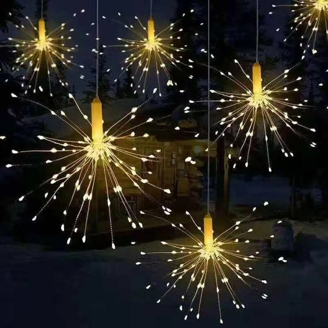 LED Waterproof Exploding Star Fireworks Lamp Christmas Fairy Lights Copper Wire Lamp Dandelion String Lights Garden Home Decor
LED Waterproof Exploding Star Fireworks Lamp Christmas Fairy Lights Copper Wire Lamp Dandelion String Lights Garden Home Decor