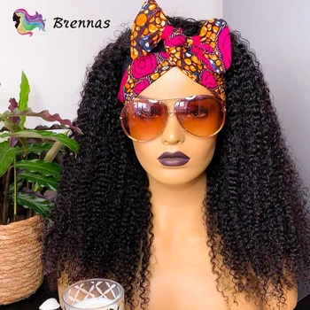 Curly HeadBand wig Natural Color Kinky Curly Human Hair Wigs for black woman Glueless wigs Brazilian Remy hair 150% 180% Denstiy
Curly HeadBand wig Natural Color Kinky Curly Human Hair Wigs for black woman Glueless wigs Brazilian Remy hair 150% 180% Denstiy