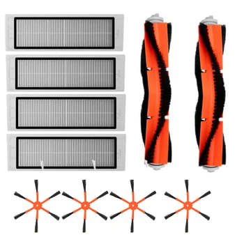 4Pcs Hepa Filter + 4Pcs Orange 6 Arms Side Brush + 2Pcs Main Brush for Xiaomi Mi Robot Vacuum 2 Roborock S50 Vacuum Cleaner Part
4Pcs Hepa Filter + 4Pcs Orange 6 Arms Side Brush + 2Pcs Main Brush for Xiaomi Mi Robot Vacuum 2 Roborock S50 Vacuum Cleaner Part