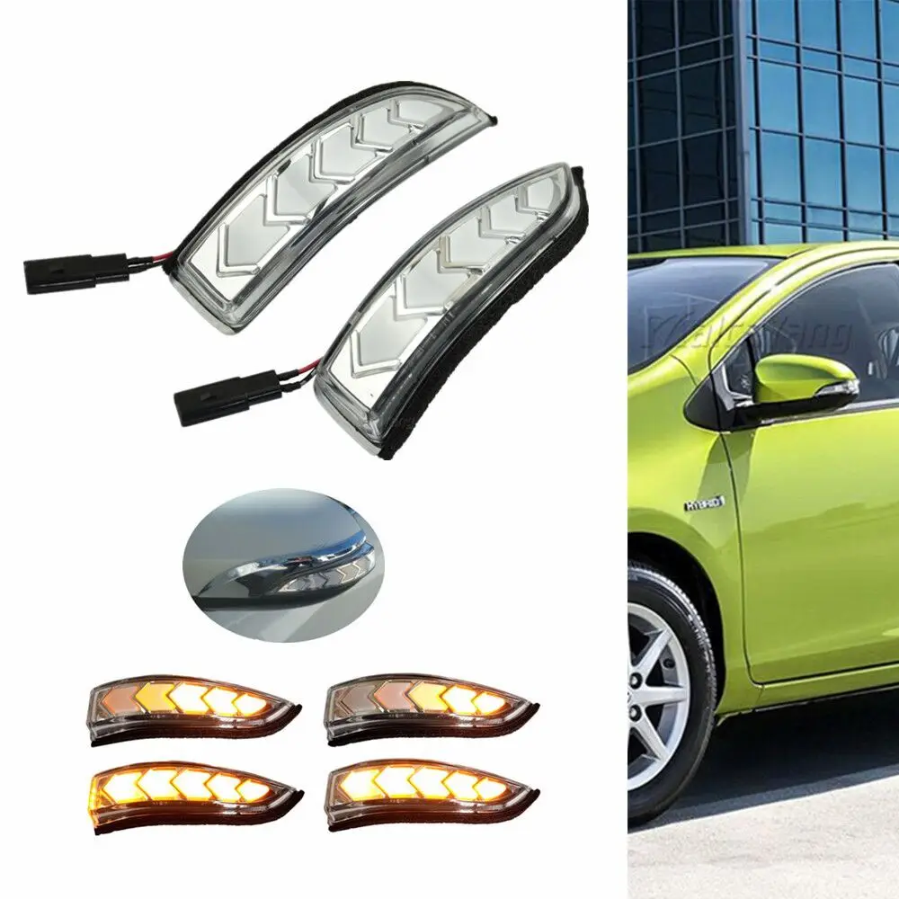 Dynamic Turn Signal Side Indicator Blinker Sequential Light for Toyota Camry Corolla Im Altis Vios Yaris Prius C Venza Avalon
Dynamic Turn Signal Side Indicator Blinker Sequential Light for Toyota Camry Corolla Im Altis Vios Yaris Prius C Venza Avalon