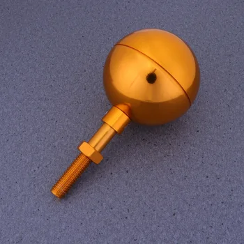 Outdoor Flagpole Top Ornament Gold Anodized Finish Ball Replacement Flagpole Ball Aluminum Plate Pole Head Accessories for Outdo
Outdoor Flagpole Top Ornament Gold Anodized Finish Ball Replacement Flagpole Ball Aluminum Plate Pole Head Accessories for Outdo