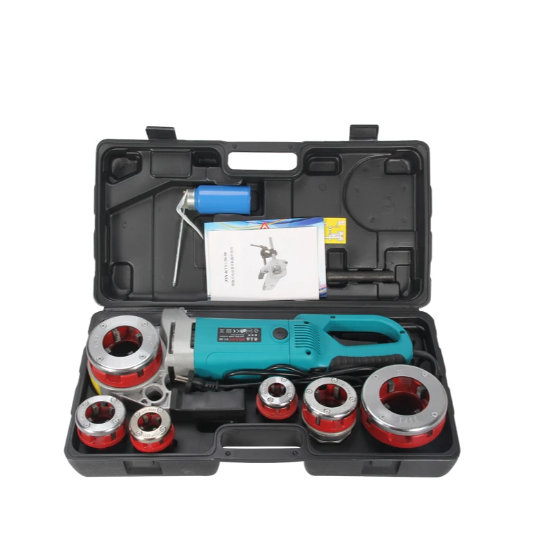 Small Handheld Pipe Tapping Hinge/ Electric Pipe Threading Machine/Threaded Galvanized Pipe Portable Manual Threading Die Tool
Small Handheld Pipe Tapping Hinge/ Electric Pipe Threading Machine/Threaded Galvanized Pipe Portable Manual Threading Die Tool