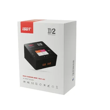 ISDT D2 AC 200W 12A 2-6S Dual Channel Battery Balance Charger For Lilon LiPo LiHV NiMH Pb Gaoneng Tattu Battery RC Models
ISDT D2 AC 200W 12A 2-6S Dual Channel Battery Balance Charger For Lilon LiPo LiHV NiMH Pb Gaoneng Tattu Battery RC Models