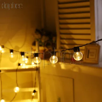 dophee 6M 20 LED Wedding String Fairy Light Christmas Garden Decor LED Globe Bulb Led String Lights EU US Outdoor Party Garland
dophee 6M 20 LED Wedding String Fairy Light Christmas Garden Decor LED Globe Bulb Led String Lights EU US Outdoor Party Garland