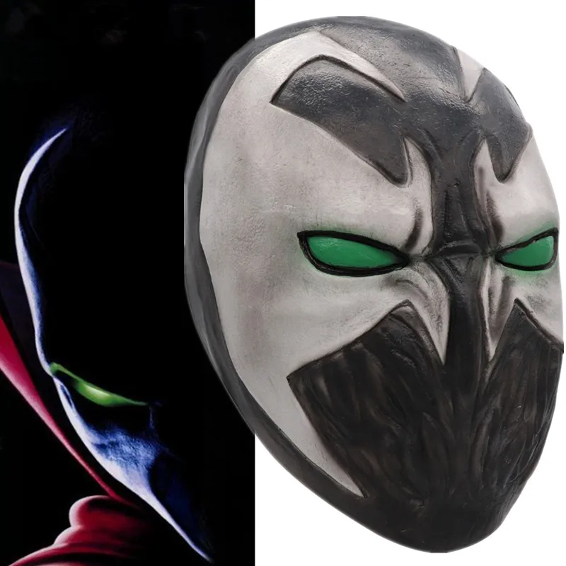 Маска Spawn супергероя Косплей латексные маски реквизит Хэллоуин | Тематическая