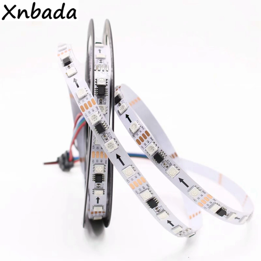 (Similar WS2818) 1934 IC SMD5050 DC12V RGB Full Color LED Strip Pixel White PCB Ip30 Ip65 Ip67 Waterproof
(Similar WS2818) 1934 IC SMD5050 DC12V RGB Full Color LED Strip Pixel White PCB Ip30 Ip65 Ip67 Waterproof