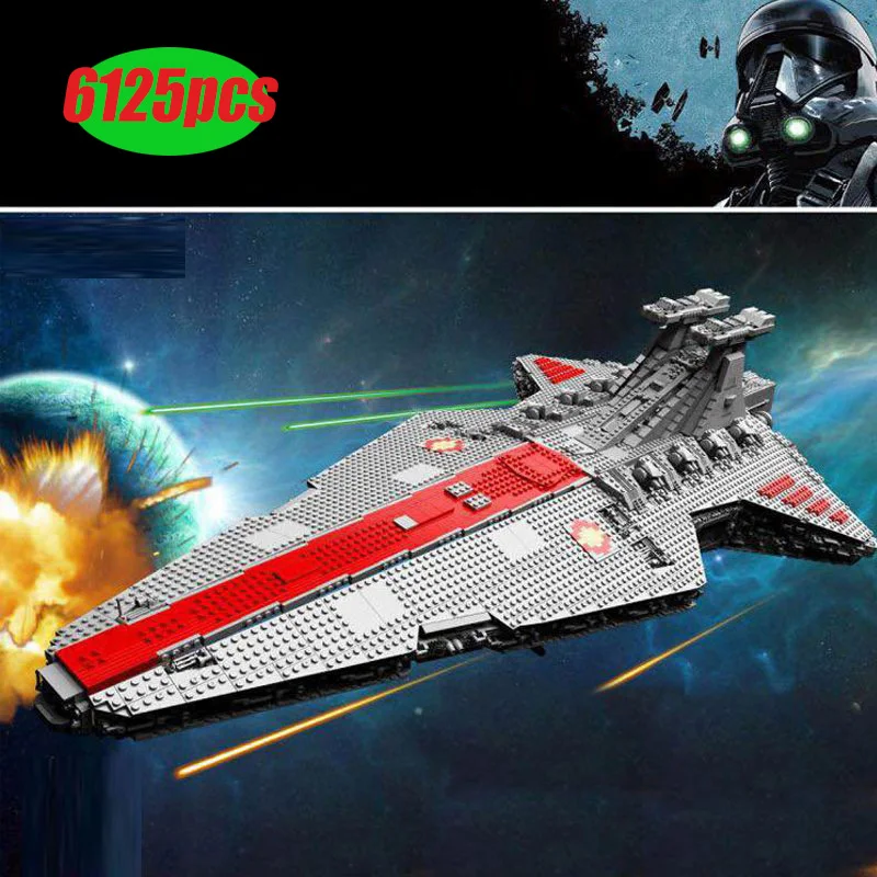 Star Series Wars Venator-class Republic Attack Cruiser 05077 81067 In Stock Building Block 6125Pcs Bricks Toys Gifts Moive Ship
Star Series Wars Venator-class Republic Attack Cruiser 05077 81067 In Stock Building Block 6125Pcs Bricks Toys Gifts Moive Ship
