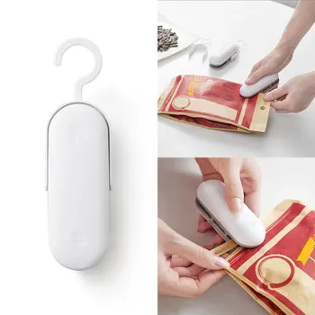 Portable Heat Sealer Plastic Package Storage Bag Mini Sealing Machine Handy Sticker Closing Capper For Snack Kitchen Accessory
Portable Heat Sealer Plastic Package Storage Bag Mini Sealing Machine Handy Sticker Closing Capper For Snack Kitchen Accessory