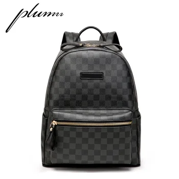 Plumn Men's and Women's Backpacks Check Old Pattern Large Capacity Travel Bag 
Plumn Men's and Women's Backpacks Check Old Pattern Large Capacity Travel Bag