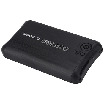 Video Support MKV H.264 Full HD Portable 1080P USB3.0 2.5inch HDD SATA Autoplay Music HDMI AV Output U Disk Mini Media Player
Video Support MKV H.264 Full HD Portable 1080P USB3.0 2.5inch HDD SATA Autoplay Music HDMI AV Output U Disk Mini Media Player