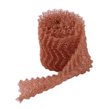 New Copper Stainless Steel Mesh For Distillation Pure Copper Packing Length 37inch Width 3.94inch Distillation Gas Liquid Filter 
New Copper Stainless Steel Mesh For Distillation Pure Copper Packing Length 37inch Width 3.94inch Distillation Gas Liquid Filter