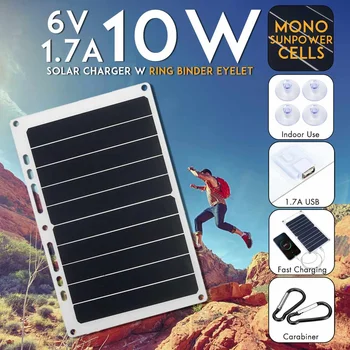 6V 10W Solar Panel Monocrystalline Silicon Epoxy DIY Solar Cells Module For Cellphone Battery Charger
6V 10W Solar Panel Monocrystalline Silicon Epoxy DIY Solar Cells Module For Cellphone Battery Charger