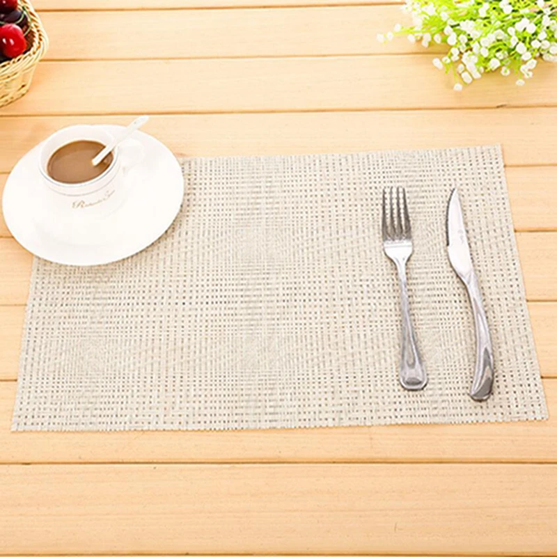 Фото Современный стиль столовые коврики для кухонного стола из ПВХ декоративные