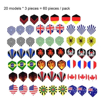 1 set 60 Different Patterns Of Professional Dart Wings And Various Styles Of Colored Darts New Accessories 2020
1 set 60 Different Patterns Of Professional Dart Wings And Various Styles Of Colored Darts New Accessories 2020