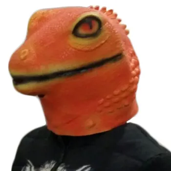 Full Head Animal Costume Latex Props Lizard Mask for Halloween Cosplay
Full Head Animal Costume Latex Props Lizard Mask for Halloween Cosplay