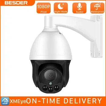BESDER 1080p Mini PTZ IP Camera 4x Zoom Speed Dome Camera H.265 Waterproof Home Security Cameras ONVIF Xmeye CCTV 40m IR View
BESDER 1080p Mini PTZ IP Camera 4x Zoom Speed Dome Camera H.265 Waterproof Home Security Cameras ONVIF Xmeye CCTV 40m IR View