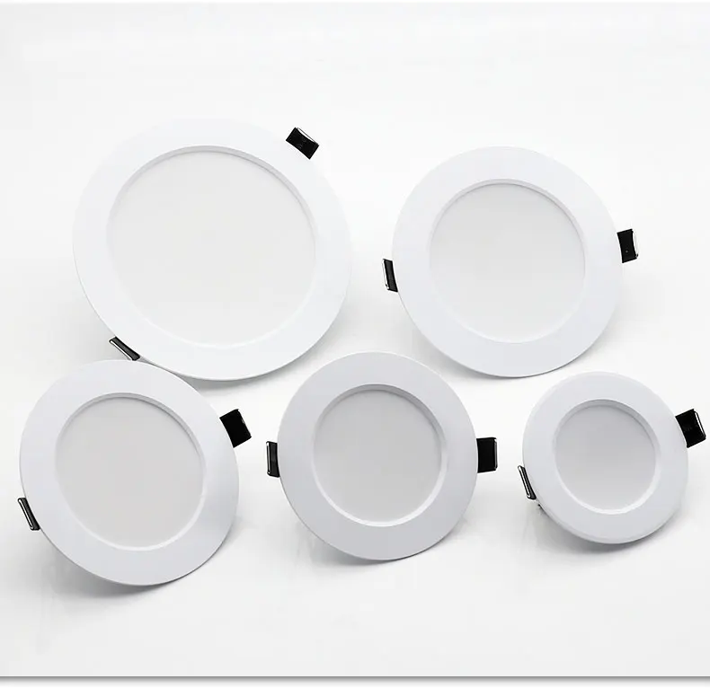 Led Downlight Round Ceiling Lighting Recessed Spot Waterproof Industrial Modern Mortise Lights Panel Spotlights Indoor Lamp