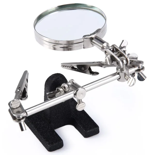 Multi-Function Glasses Magnifier Welding Magnifying Glass Soldering Iron Stand Holder Table Magnifier
Multi-Function Glasses Magnifier Welding Magnifying Glass Soldering Iron Stand Holder Table Magnifier