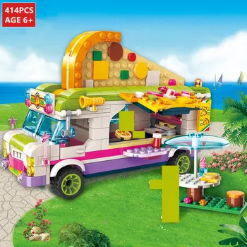 ENLIGHTEN Girls City Friends Princess Pizza Dining Car Van Bus Brinquedo Building Blocks Sets Playmobil Bricks Toys for Children
ENLIGHTEN Girls City Friends Princess Pizza Dining Car Van Bus Brinquedo Building Blocks Sets Playmobil Bricks Toys for Children