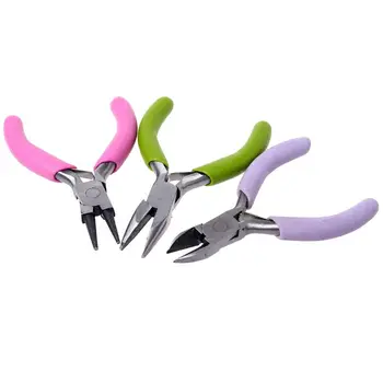 3pcs/set Mini Jewelry Beads Making Tools Pliers Beading Line Chain Cutter DIY Kit
3pcs/set Mini Jewelry Beads Making Tools Pliers Beading Line Chain Cutter DIY Kit