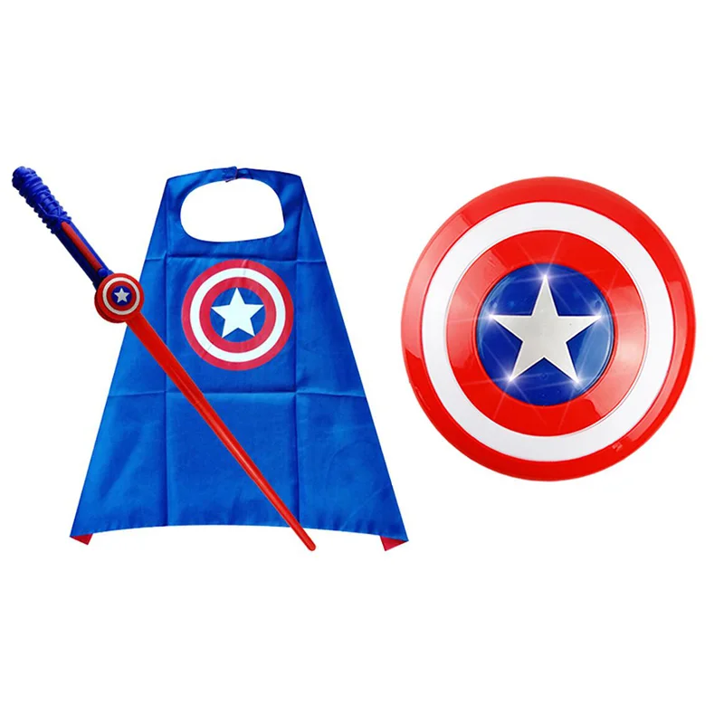 NEW SET The Avengers 32CM Captain America Batman Spiderman Shield Light-Emitting & Sound Cosplay property Toy Metallic shield
NEW SET The Avengers 32CM Captain America Batman Spiderman Shield Light-Emitting & Sound Cosplay property Toy Metallic shield