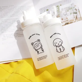 Fashion Ins Harajuku Cartoon Puppy Printed Girl's Heart Sen Water Cup Student Sports Handle Large Capacity Water Cup
Fashion Ins Harajuku Cartoon Puppy Printed Girl's Heart Sen Water Cup Student Sports Handle Large Capacity Water Cup