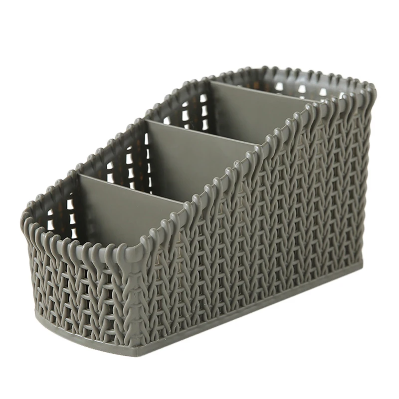 1PC Office Plastic Storage Box Desktop Finishing Box Cosmetics Debris Case Durable and practical Simple Mini Portable Lazy