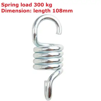 300kg Spring Weight Capacity Sturdy Steel Extension Spring for Hammock Swing Chair Spring for Garden Suspension Swing Dropship
300kg Spring Weight Capacity Sturdy Steel Extension Spring for Hammock Swing Chair Spring for Garden Suspension Swing Dropship