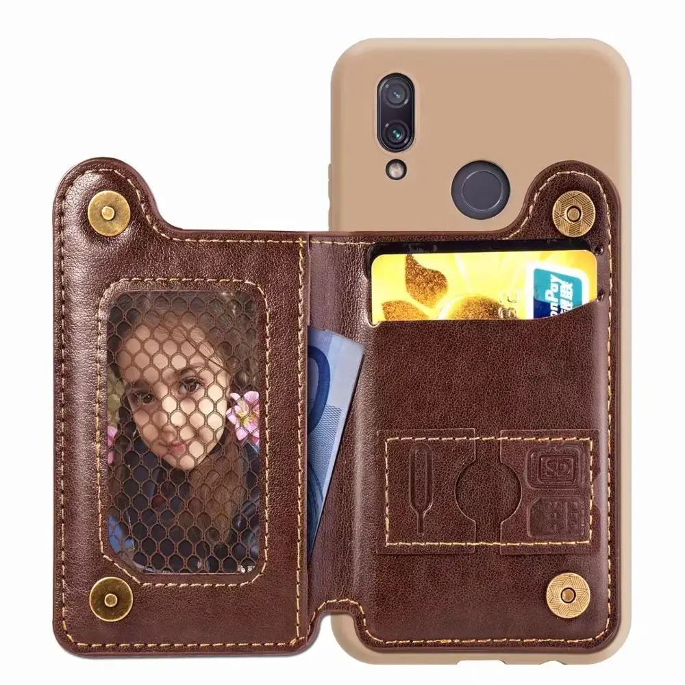 for XIAOMI 7 F1 Redmi NOTE 7 6 PRO 5PLUS Multifunction PU Leather Wallet Card Slots Holder Phone Cover Case TPU Phone Back Case
for XIAOMI 7 F1 Redmi NOTE 7 6 PRO 5PLUS Multifunction PU Leather Wallet Card Slots Holder Phone Cover Case TPU Phone Back Case