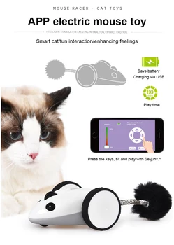 Electric Mouse Toy Bluetooth Remote Control Electronic Mouse Mouse Toy Cat Puppy Funny Children Toy Novelty Animal Toy Cats Toys
Electric Mouse Toy Bluetooth Remote Control Electronic Mouse Mouse Toy Cat Puppy Funny Children Toy Novelty Animal Toy Cats Toys