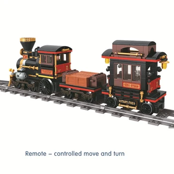 473+pcs Classic steam train Technic building blocks bricks Compatible City Car Enlighten Technic Bricks Toys For Children
473+pcs Classic steam train Technic building blocks bricks Compatible City Car Enlighten Technic Bricks Toys For Children