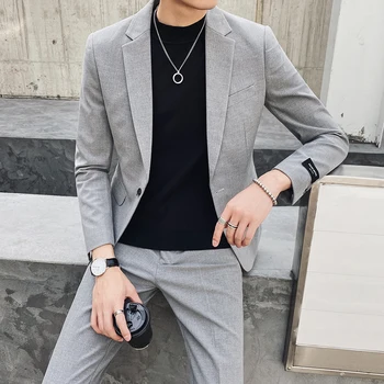 Men's Suit New Trend Men's Two-Piece Business Suit Professional Suit English Style Banquet Dress Slim Fit Men's Suit
Men's Suit New Trend Men's Two-Piece Business Suit Professional Suit English Style Banquet Dress Slim Fit Men's Suit
