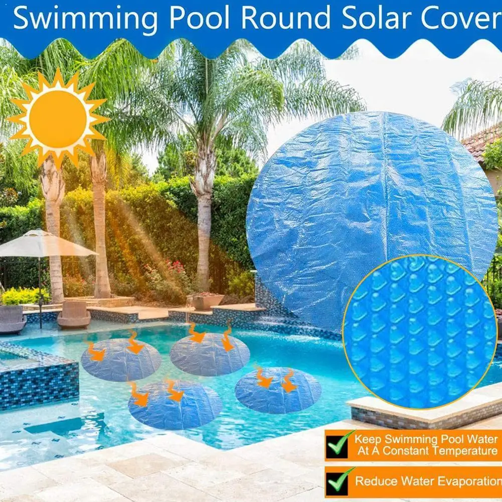6/8/10/12/15ft Pool Cover Solar Swimming Pool Tub Round Cover Bubble Pool Garden Rainproof Thicken Dust Cover Accessories P Q4Q4
6/8/10/12/15ft Pool Cover Solar Swimming Pool Tub Round Cover Bubble Pool Garden Rainproof Thicken Dust Cover Accessories P Q4Q4