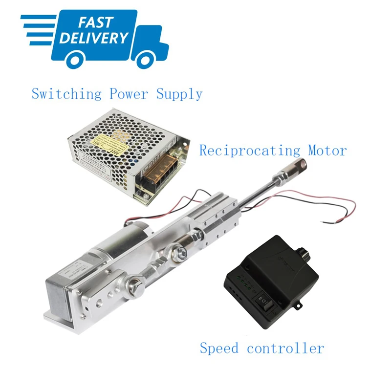 More Powerful DIY Linear Actuator Set DC 12 24V Reciprocating Motor Switching Power Supply+ PWM Speed Controller Fast Shipping
More Powerful DIY Linear Actuator Set DC 12 24V Reciprocating Motor Switching Power Supply+ PWM Speed Controller Fast Shipping