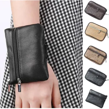 Women Small Coin Purse Change Purses for Women Genuine Leather Wrist Bag Sleeve Mini Zipper Pouch with Key Holder sac femme
Women Small Coin Purse Change Purses for Women Genuine Leather Wrist Bag Sleeve Mini Zipper Pouch with Key Holder sac femme