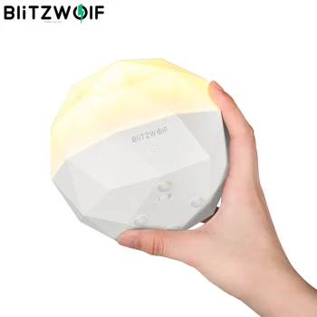 BlitzWolf BW-LT19 3000K Diamond Ambient Touching Sensor Night Light TouchControl Stepless Dimming USB Charging Intelligent Light
BlitzWolf BW-LT19 3000K Diamond Ambient Touching Sensor Night Light TouchControl Stepless Dimming USB Charging Intelligent Light