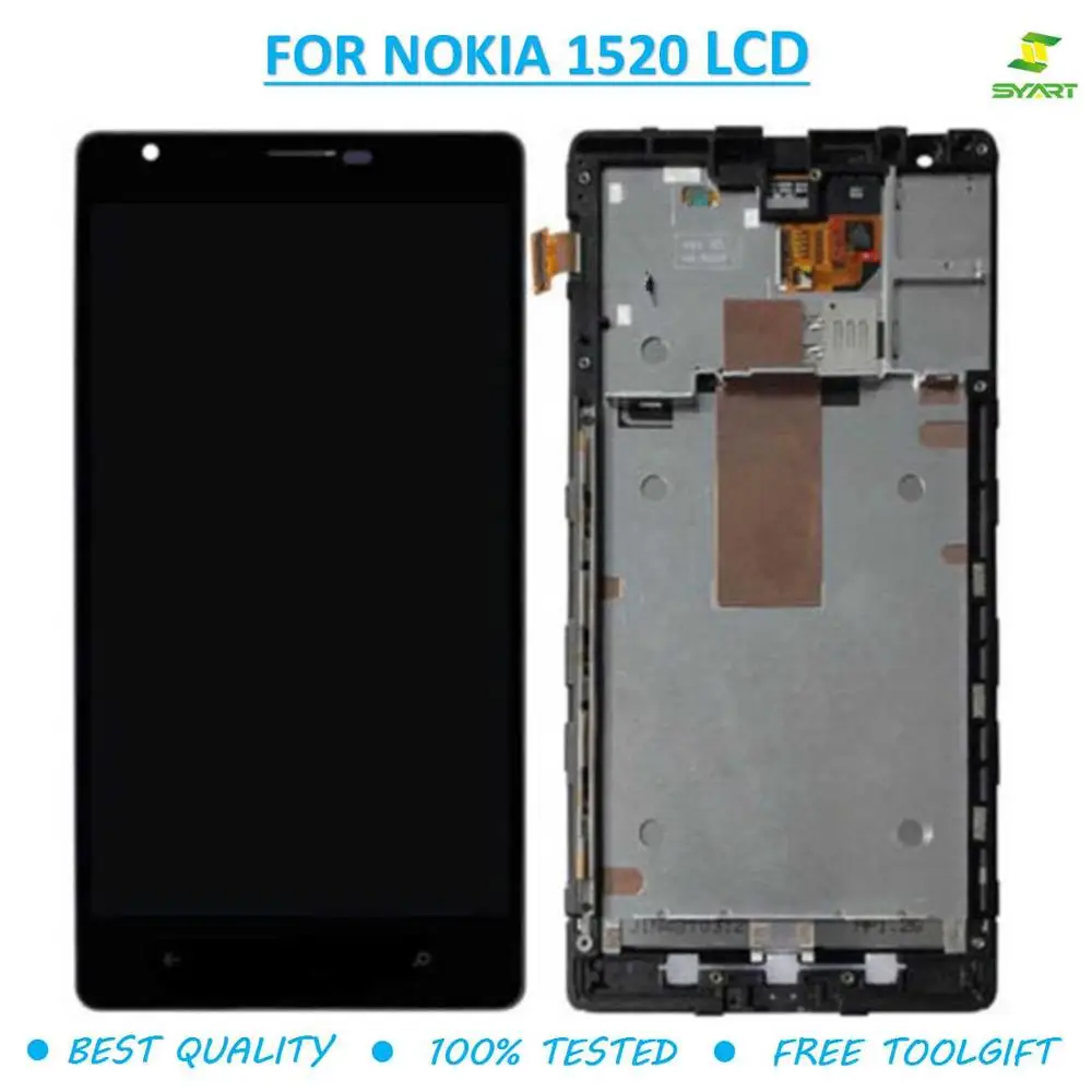 full parts Lcd Display for nokia lumia 1520 lcd with Touch Screen Digitizer Assembly frame For Nokia Lumia 1520 LCD Display
full parts Lcd Display for nokia lumia 1520 lcd with Touch Screen Digitizer Assembly frame For Nokia Lumia 1520 LCD Display