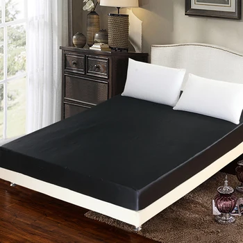 New Simulated Satin Silk Fitted Sheet On Elastic Solid Color Mattress Protector Bed Sheets On Elastic Band Drap Housse de Matela
New Simulated Satin Silk Fitted Sheet On Elastic Solid Color Mattress Protector Bed Sheets On Elastic Band Drap Housse de Matela