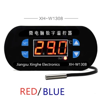 XH-W1308 W1308 AC 220V Adjustable Digital Cool Heat Sensor Red Display Temperature Controller Thermostat Switch DC 12V 24V
XH-W1308 W1308 AC 220V Adjustable Digital Cool Heat Sensor Red Display Temperature Controller Thermostat Switch DC 12V 24V