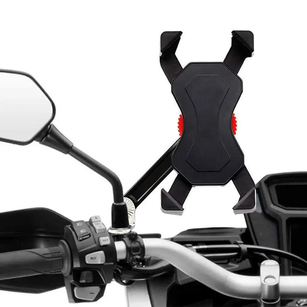 Universal Motorcycle Phone Holder Rotatable For 3.5 - 6.5 In Phones 360 Rotating Mobile Phone Navigation Rack Cycling Supplies
Universal Motorcycle Phone Holder Rotatable For 3.5 - 6.5 In Phones 360 Rotating Mobile Phone Navigation Rack Cycling Supplies