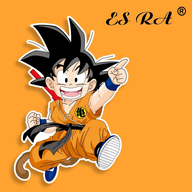 

Big Lugguage Stickers 5.4*7.9inch Anime Laptop Sticker Dragon Ball Boys Decal Fridge Skateboard Glass Room Decorate Waterproof