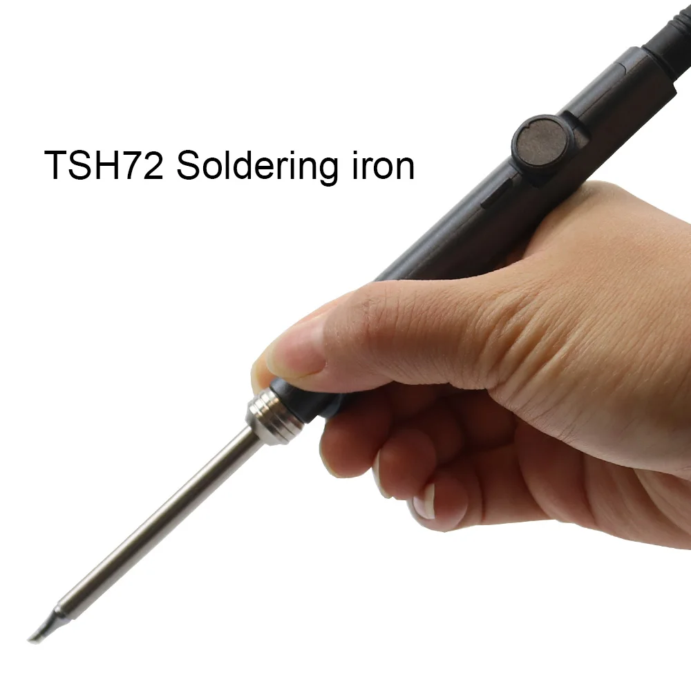 SH72 65W 12-24V 220-400℃ Adjustable Soldering Iron Station DC5525 SH-K SH-KU SH-D24 SH-BC2 SH-C4 SH-I Iron Tips Set of Tools
SH72 65W 12-24V 220-400℃ Adjustable Soldering Iron Station DC5525 SH-K SH-KU SH-D24 SH-BC2 SH-C4 SH-I Iron Tips Set of Tools