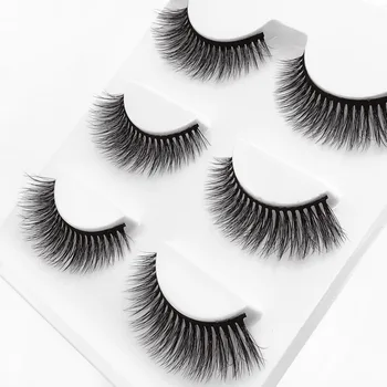 3D Mink Fur False Eyelashes 3-Pairs Eyelash Natural Cross Realistic Lashes Extension 3D-X03 Makeup Extension Tool
3D Mink Fur False Eyelashes 3-Pairs Eyelash Natural Cross Realistic Lashes Extension 3D-X03 Makeup Extension Tool
