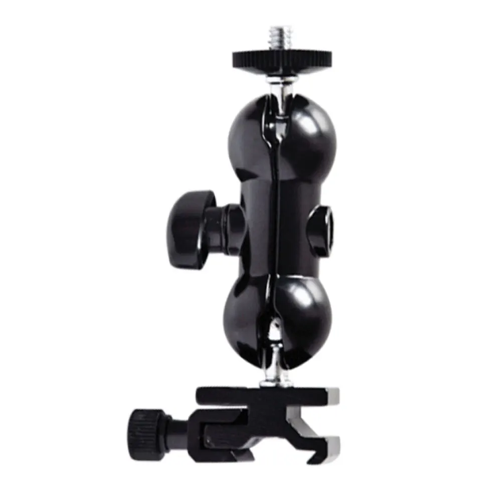 Camera Mount Articulating Bottom Durable Double Ball Adapter Practical Magic Clamp Tool Ballhead Arm Holder 1/4" Screw Tripod
Camera Mount Articulating Bottom Durable Double Ball Adapter Practical Magic Clamp Tool Ballhead Arm Holder 1/4" Screw Tripod