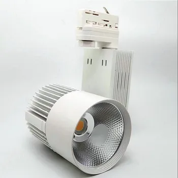 2 line 3 line 4 Wires 3 Phase LED Track Light 40W Dimmable COB Rail Light LED Track Spot Light Clothing Store LED Ceiling Lamp
2 line 3 line 4 Wires 3 Phase LED Track Light 40W Dimmable COB Rail Light LED Track Spot Light Clothing Store LED Ceiling Lamp