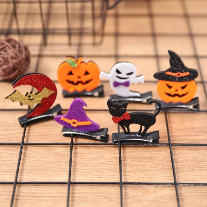 Halloween Hairclips Devil Wings Bat Wings Bat Pumpkin Hairpins Cool Headdress Costume Halloween Party Kids Hairclips Accessories
Halloween Hairclips Devil Wings Bat Wings Bat Pumpkin Hairpins Cool Headdress Costume Halloween Party Kids Hairclips Accessories
