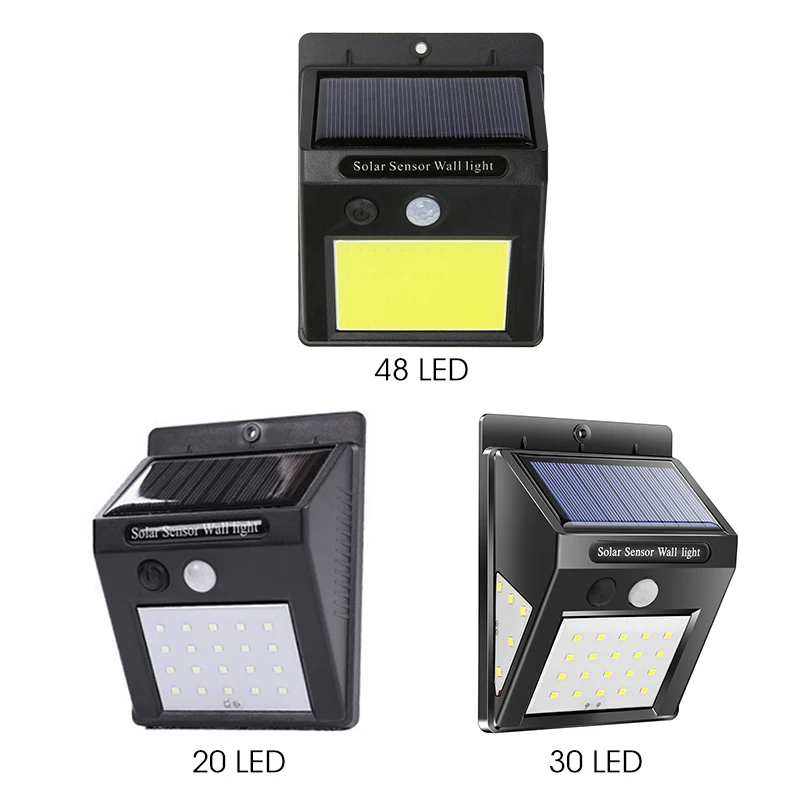 20/30/48 LED Solar light Bulb Outdoor Garden lamp Decoration PIR Motion Sensor Night Security Wall light Waterproof
20/30/48 LED Solar light Bulb Outdoor Garden lamp Decoration PIR Motion Sensor Night Security Wall light Waterproof