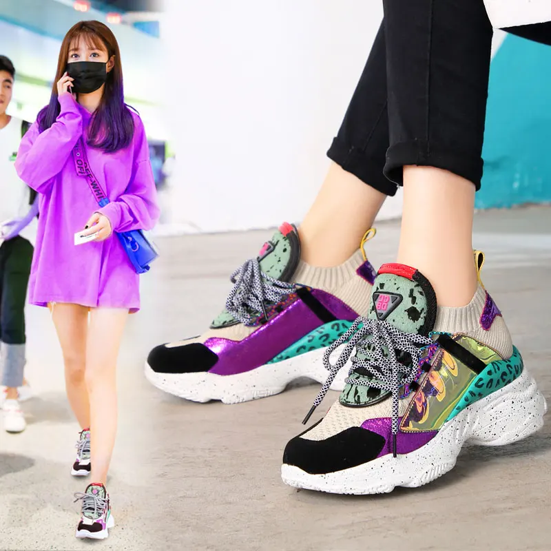 2019 spring and autumn new women's shoes casual shoes increased leather shoes
2019 spring and autumn new women's shoes casual shoes increased leather shoes